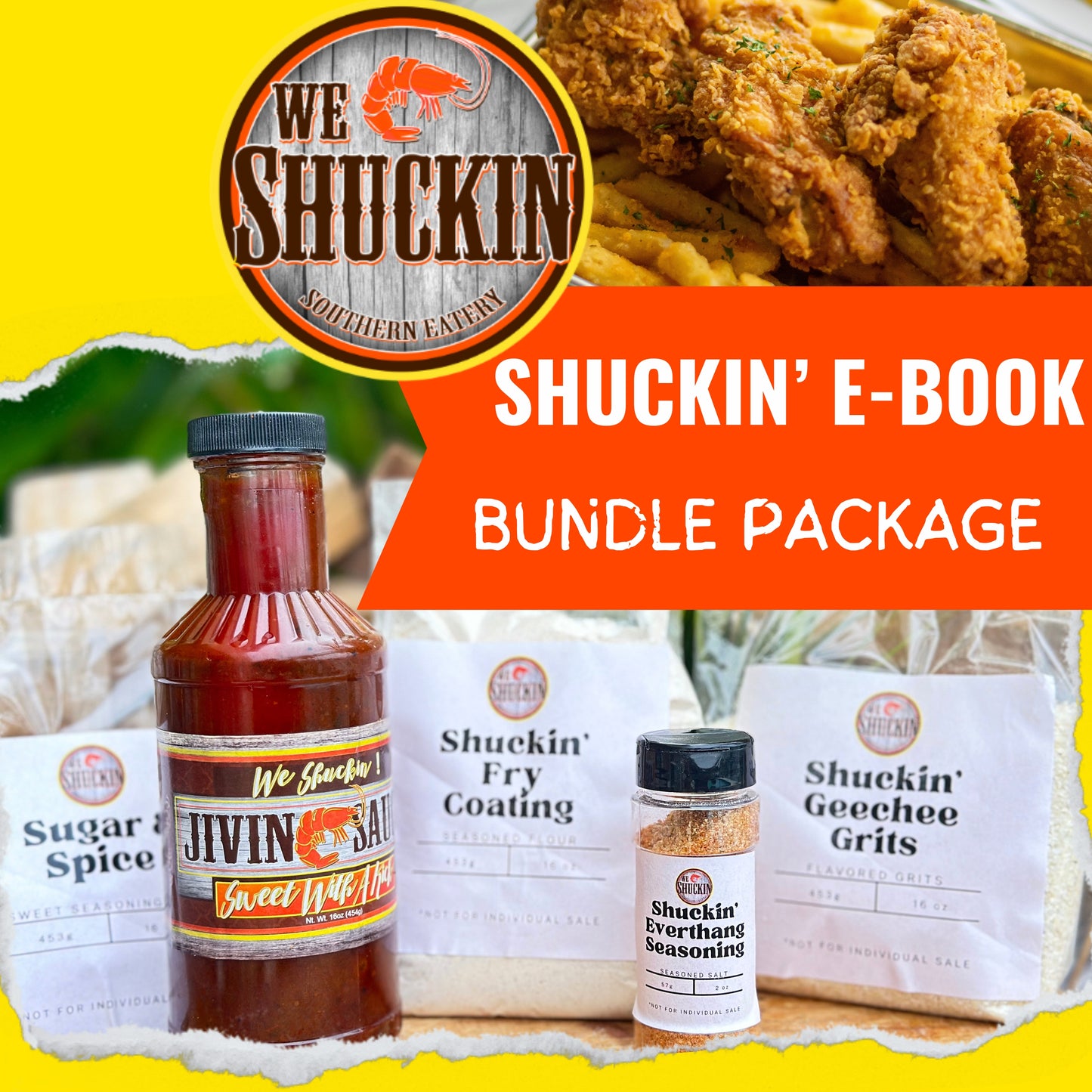 BUNDLE of Shuckin's Southern Love (Our Recipe Book) E-BOOK PRE-ORDER